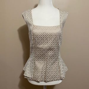 Brand New White House Black Market champagne top